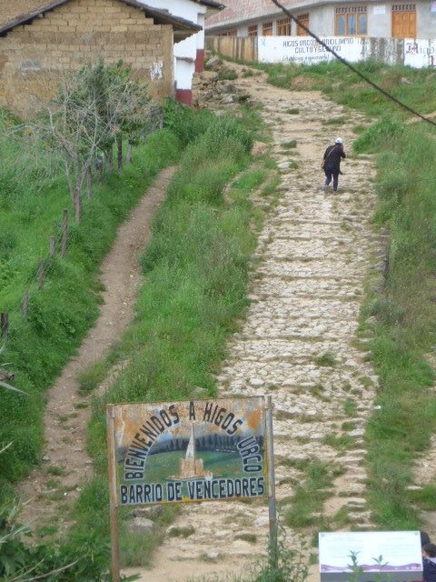 Chemin Inca à Chachapoyas