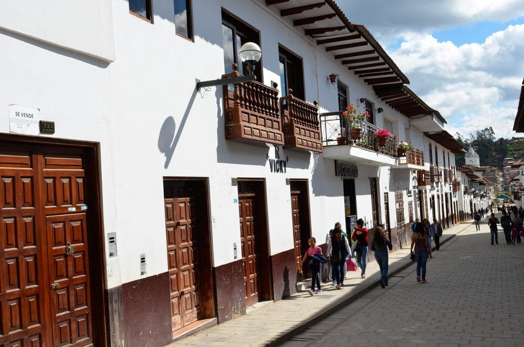 Chachapoyas, zone piétonne