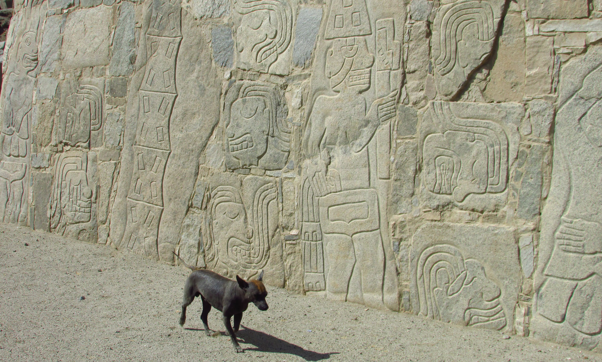 Nordperu, Sechin archäologische Stätte
