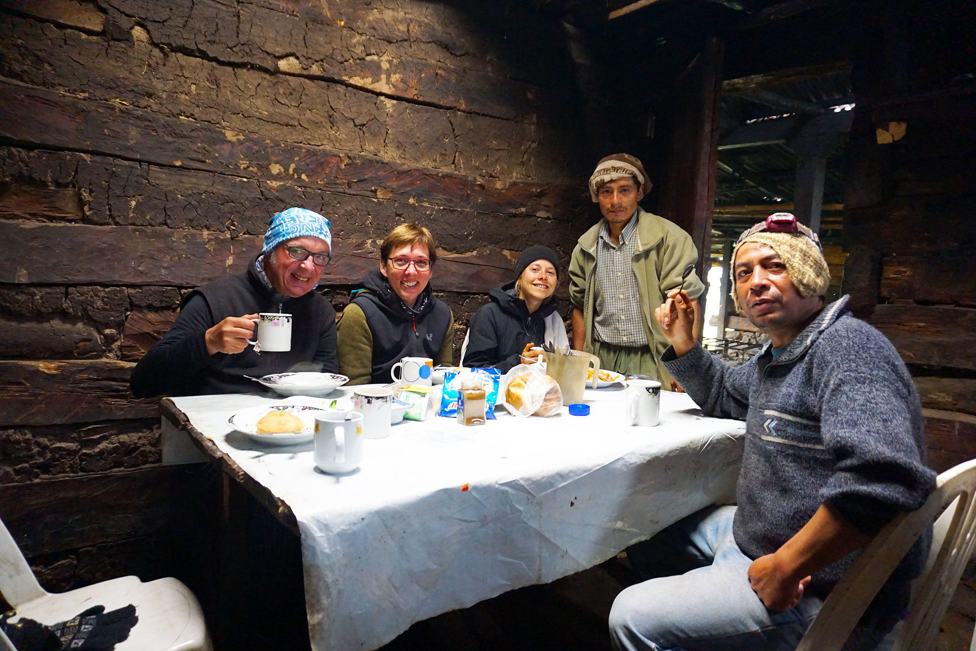 Repas trek Nord du Pérou, Laguna de los Condores