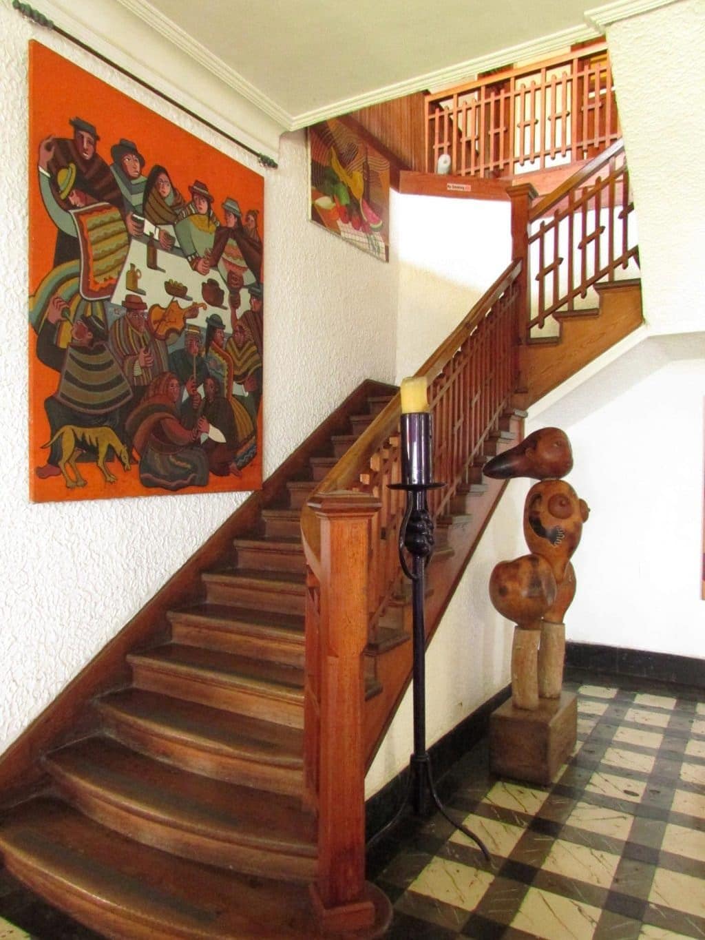 stairs from the rooms second home hotel