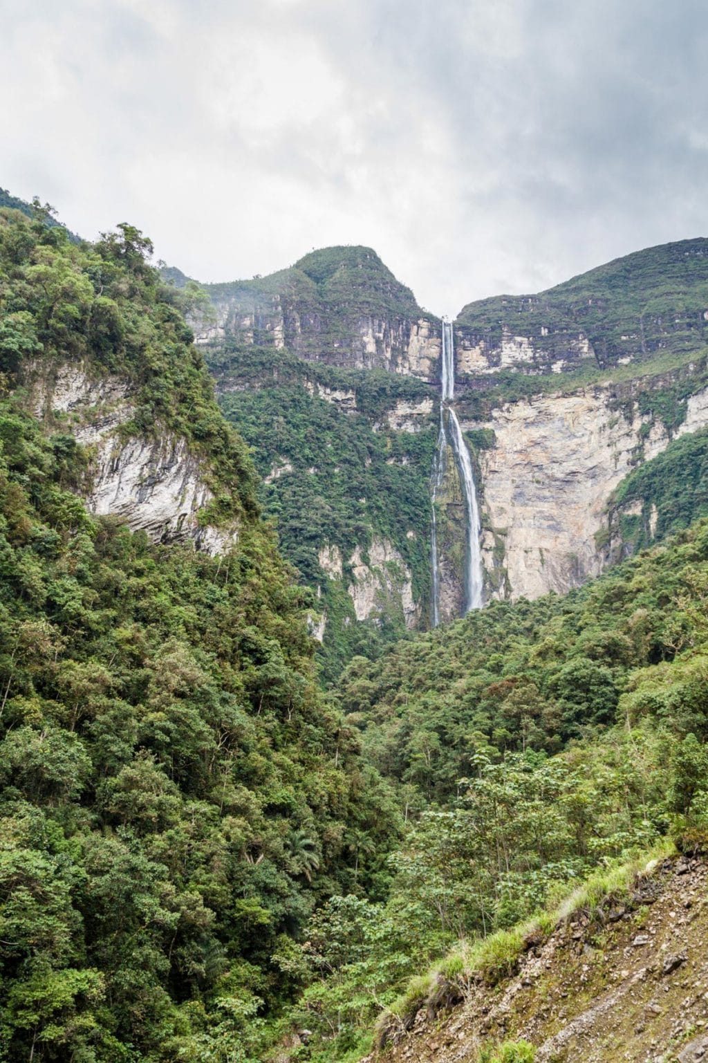 Gocta, cascade dans la région Chachapoyas