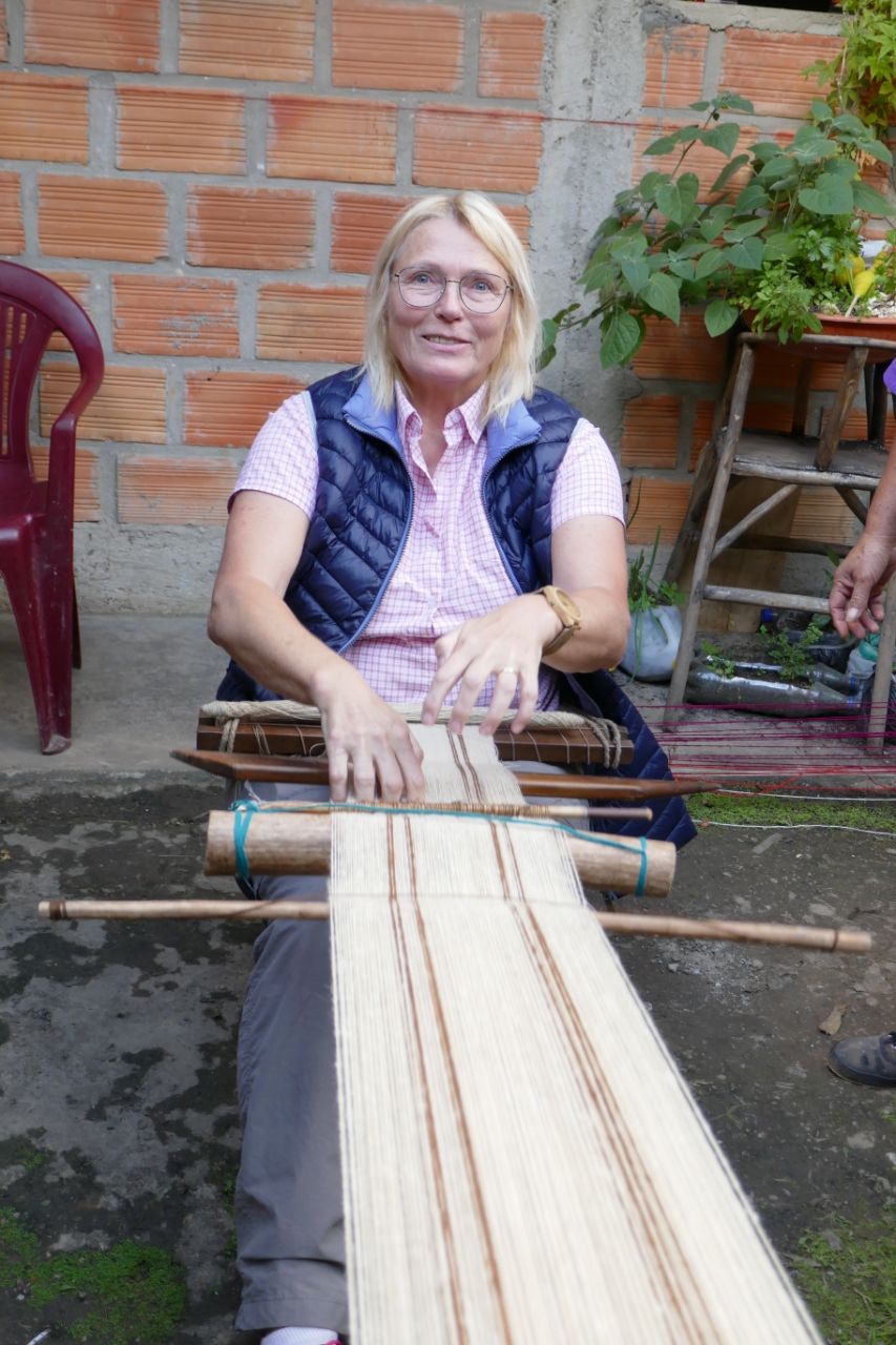 Tissage Leymebamba