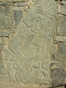 guerrier mur de Sechin
