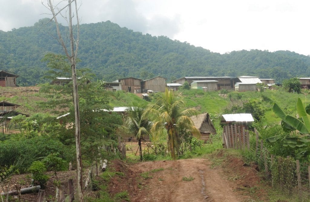 village de nuevo Chimbote, Amazonie du Nord du Pérou