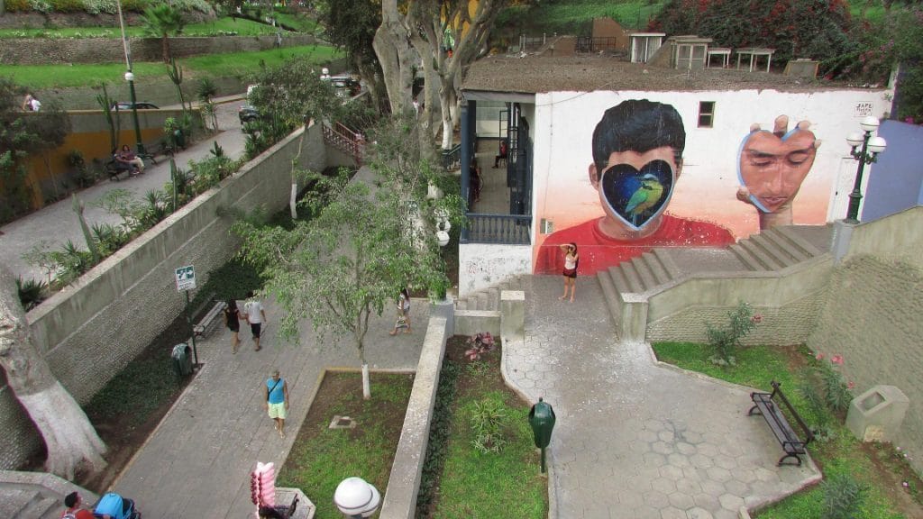 Street art Barranco, Lima