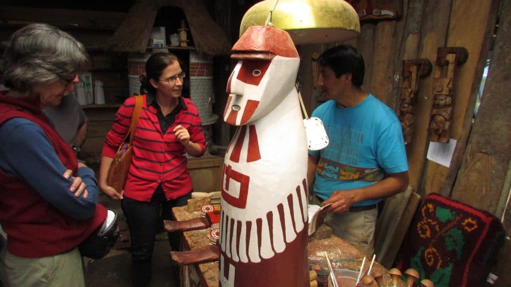 Workshop Miguel Huaman Northern Peru