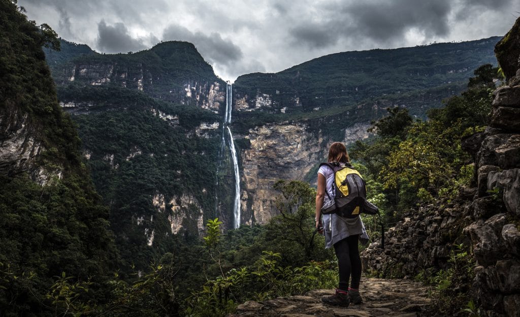 Amazing Gocta Waterfall, travel to northern PEru