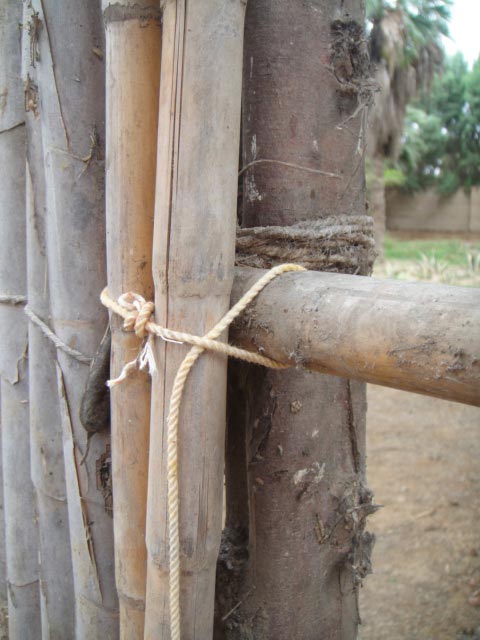Construction with earth northern peru