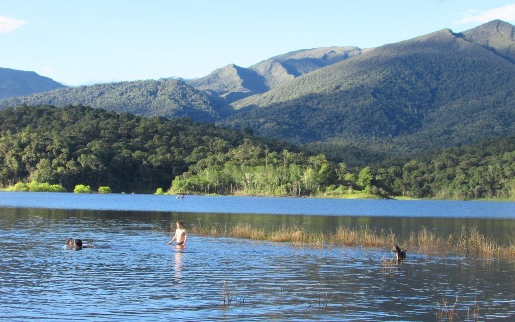 Swimming in Huamanpata, Amazonas, Northern Peru