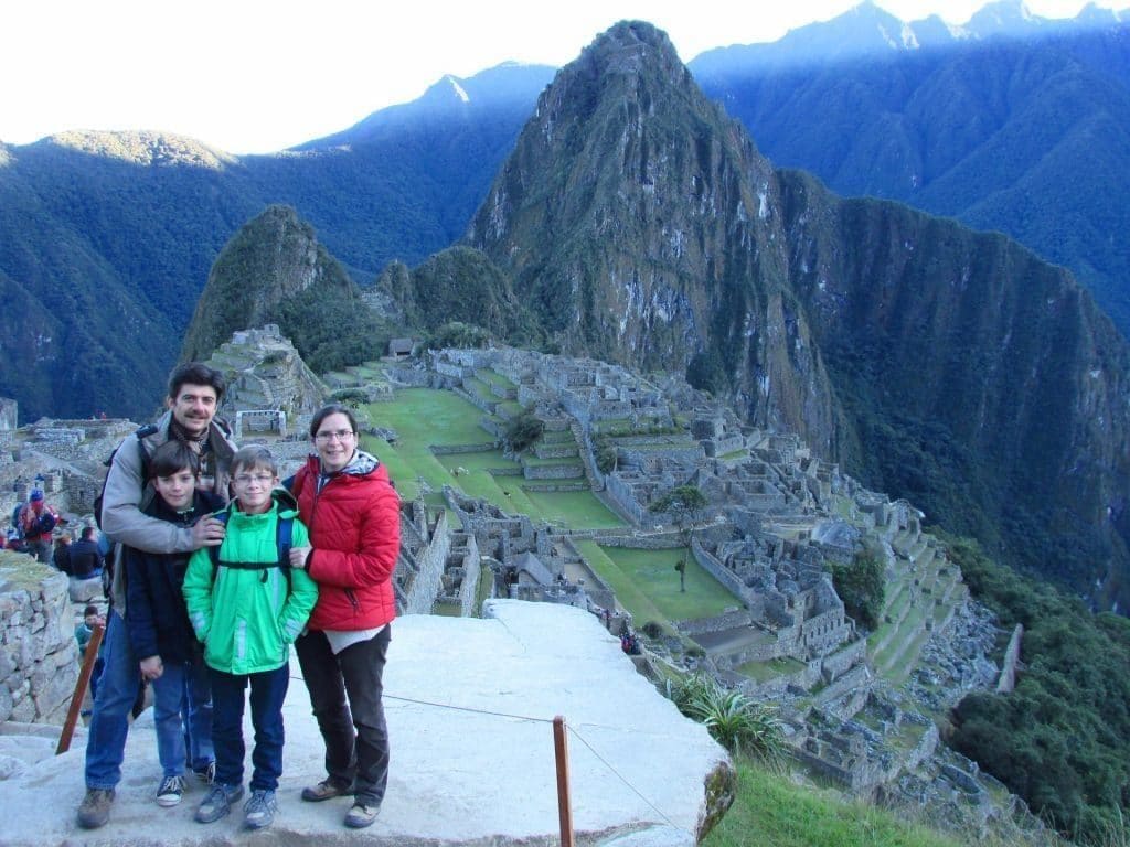 Family Capel Machu Picchu