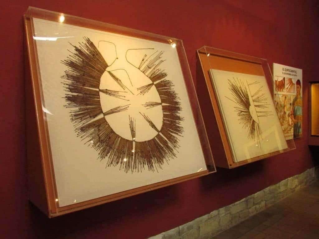 quipu au musée de Leymebamba
