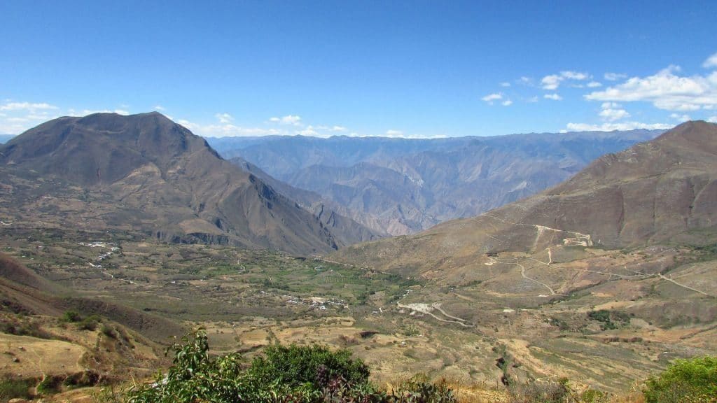 panorama sur route Cajamarca