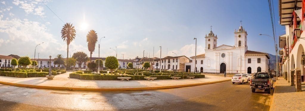 Plaza de Armas Chachapoyas région Amazonas