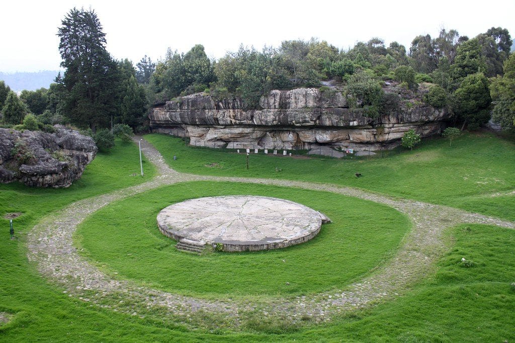 eine der archäologischen Stätten in Kolumbien