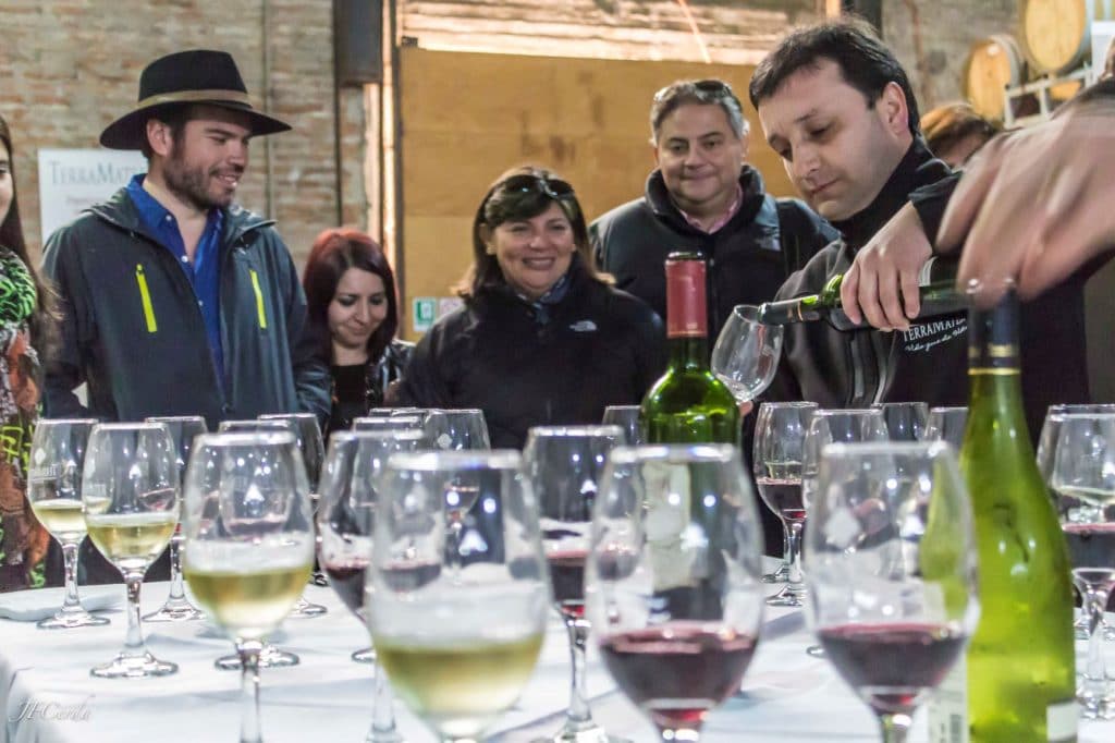 Weinprobe, Sehenswürdigkeiten Chile