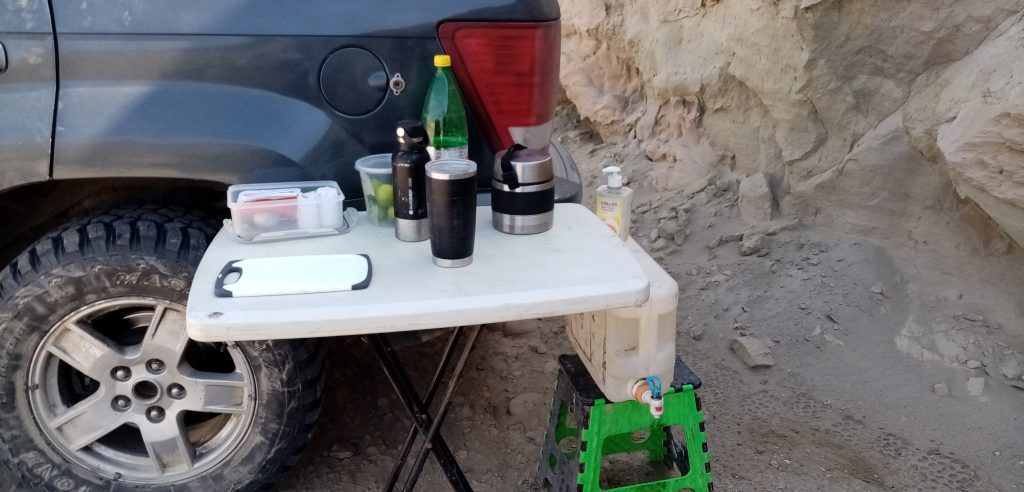 Apéro au Canyon de los Perdidos